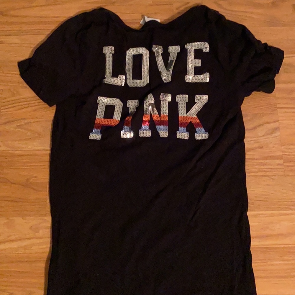 Pink Black T-Shirt (XS)